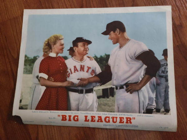 Big Leaguer 1953 General Lobby Cards