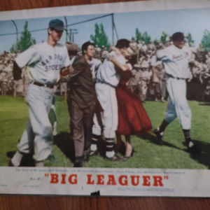Big Leaguer 1953 General Lobby Cards