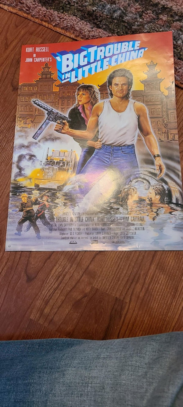 Big Trouble In Little China 1986 German
