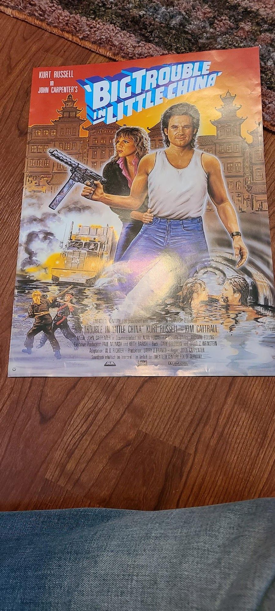 Big Trouble In Little China 1986 German