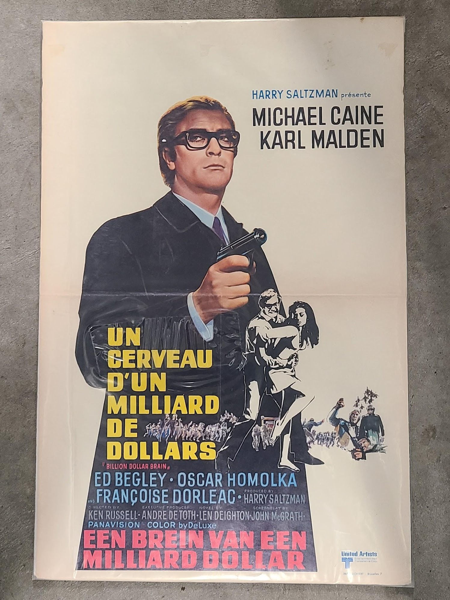 Billion Dollar Brain 1967 Belgium