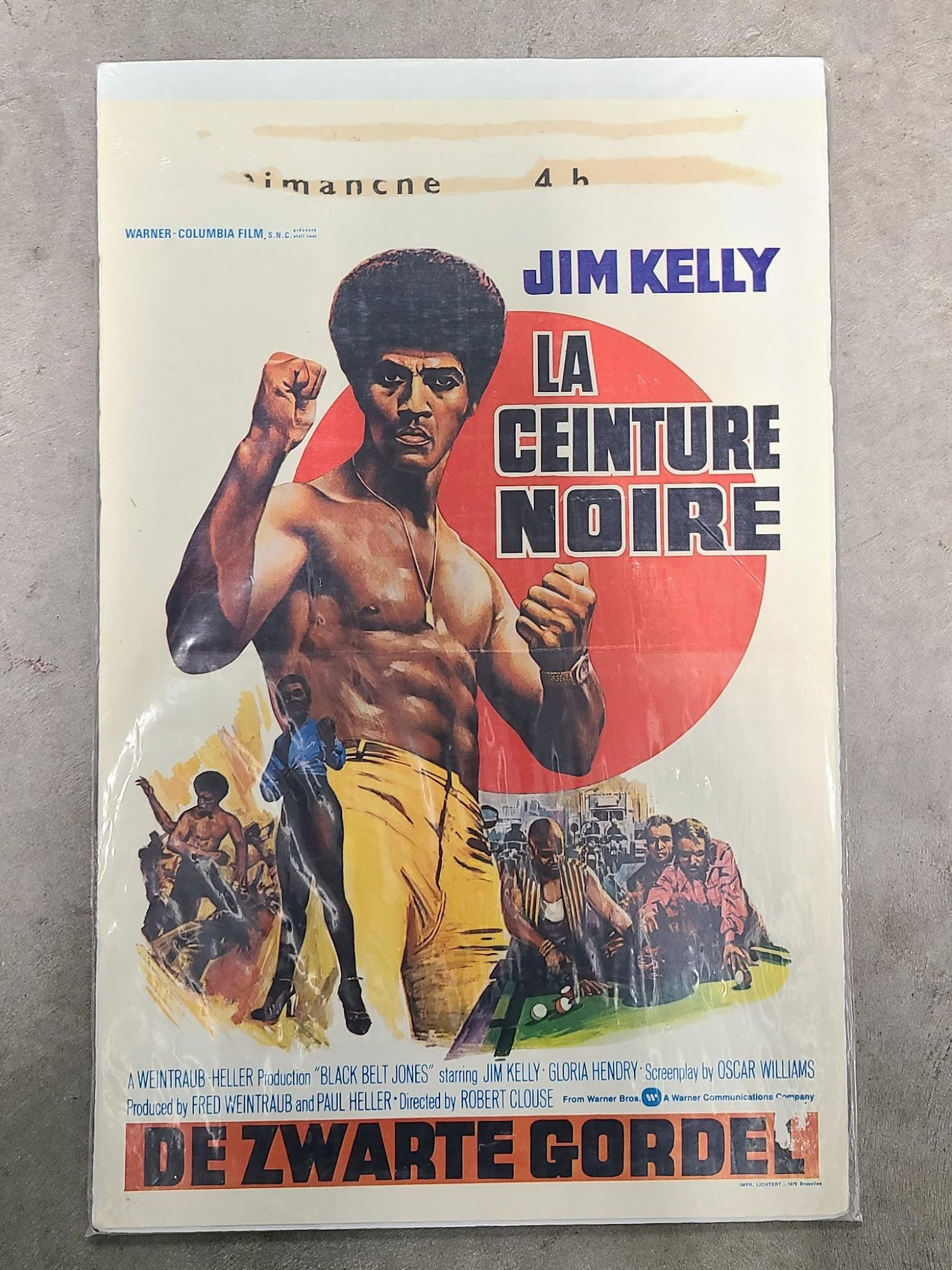 Black Belt Jones 1973 Belgium