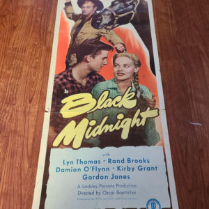 Black Midnight 1949 Inserts