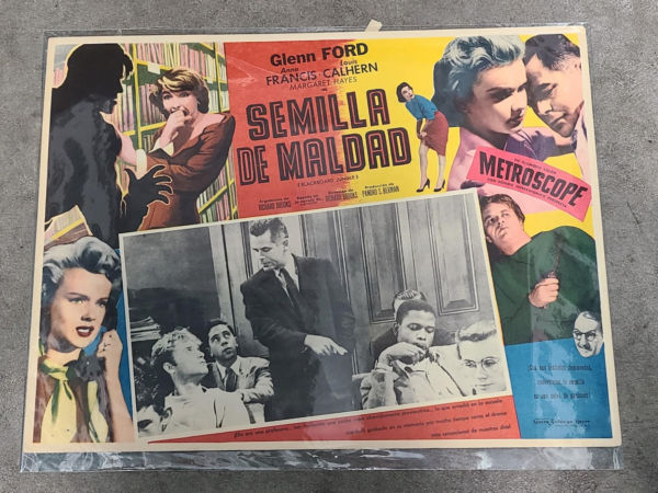 Blackboard Jungle 1955 Mexican Lobby Cards