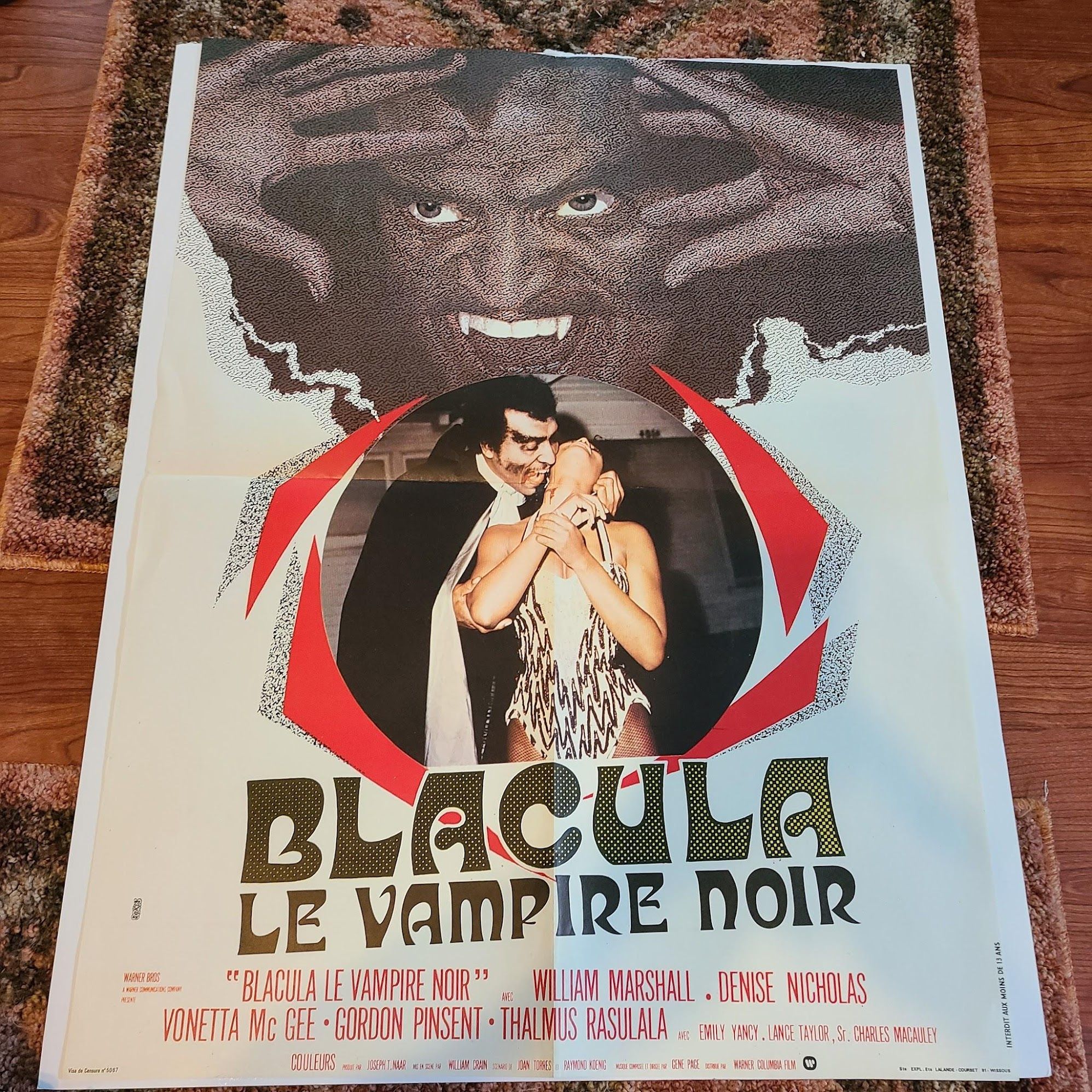 Blacula 1972 French