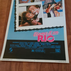 Blame It On Rio 1984 Inserts