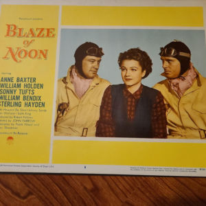 Blaze of Noon 1947 Military/Aviation Lobby Cards