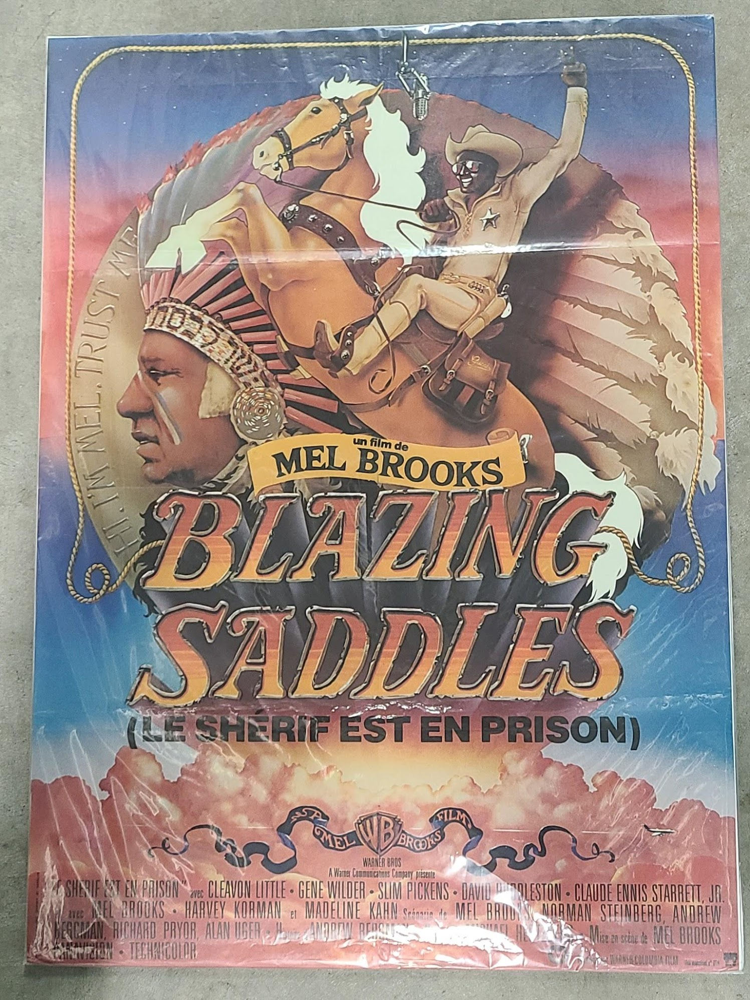 Blazing Saddles 1973 French