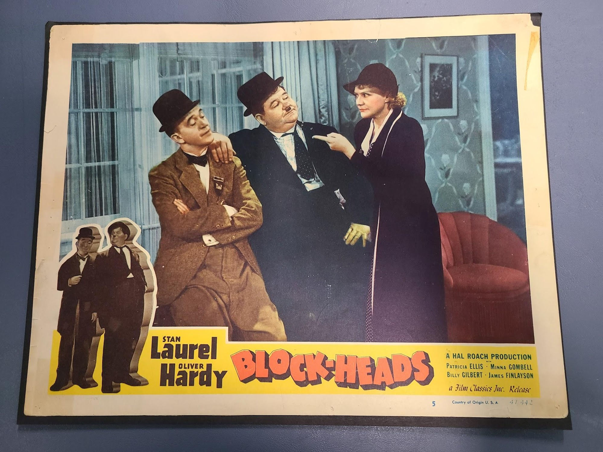 Blockheads 1938 General Lobby Cards