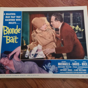 Blonde Bait 1956 General Lobby Cards