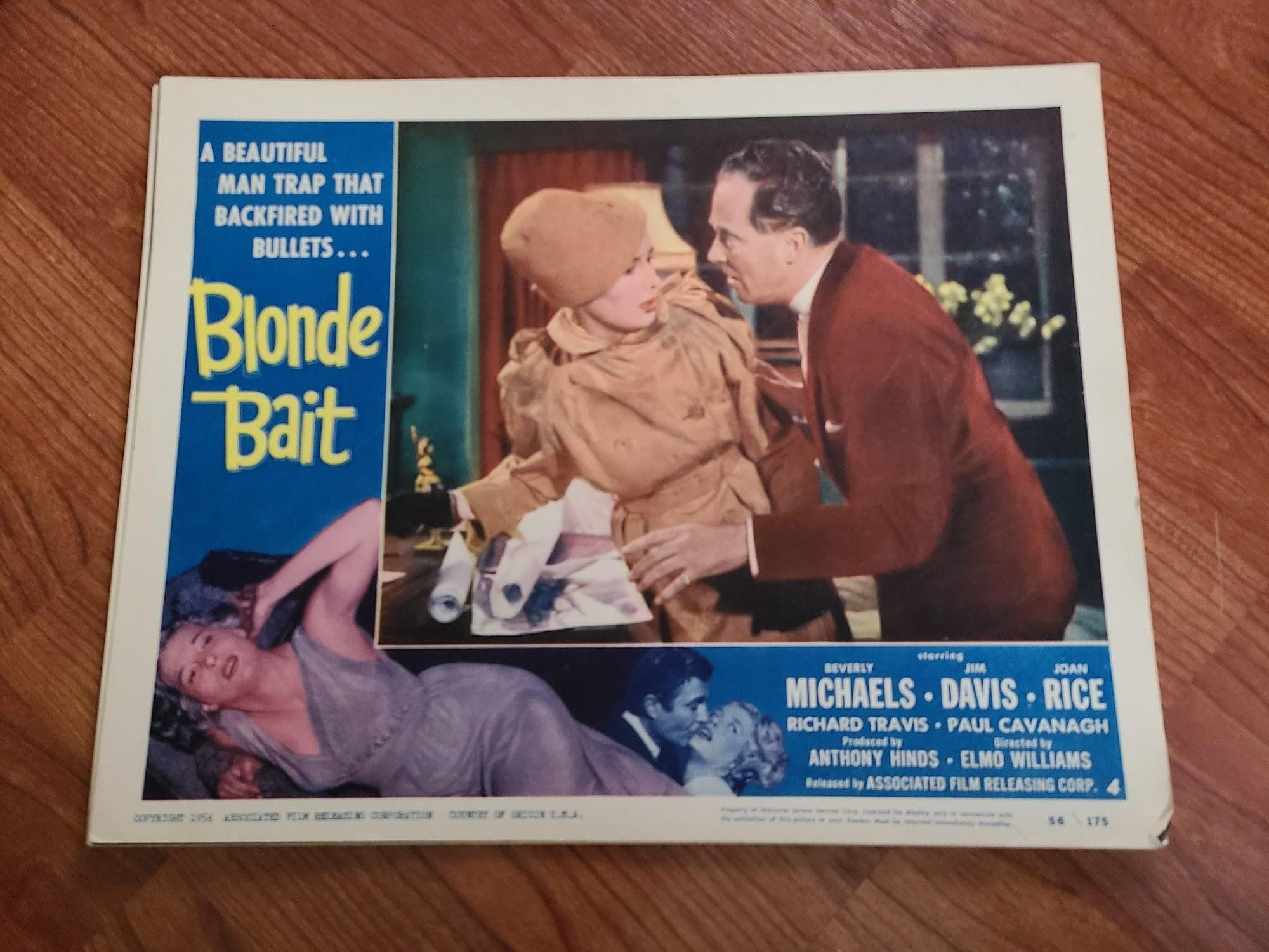 Blonde Bait 1956 General Lobby Cards