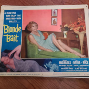 Blonde Bait 1956 General Lobby Cards
