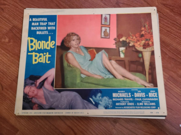 Blonde Bait 1956 General Lobby Cards