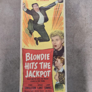Blondie Hit The Jackpot 1949 Inserts