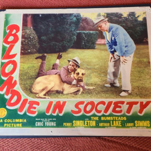 Blondie In Society 1941 General Lobby Cards