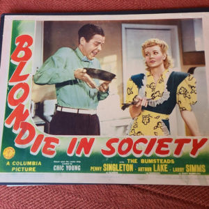 Blondie In Society 1941 General Lobby Cards