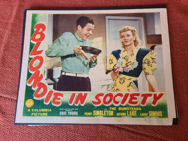 Blondie In Society 1941 General Lobby Cards