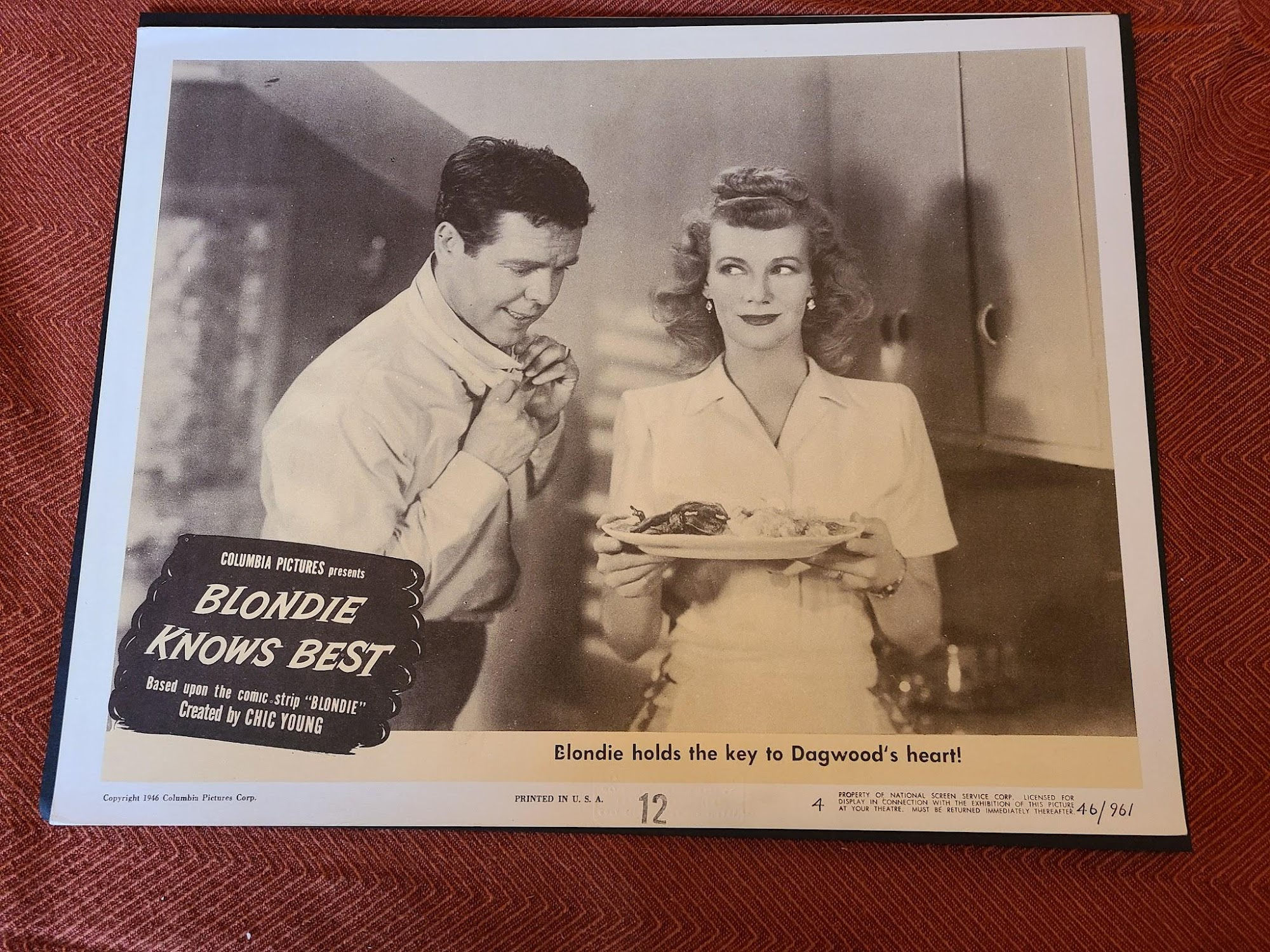 Blondie Knows Best 1946 General Lobby Cards