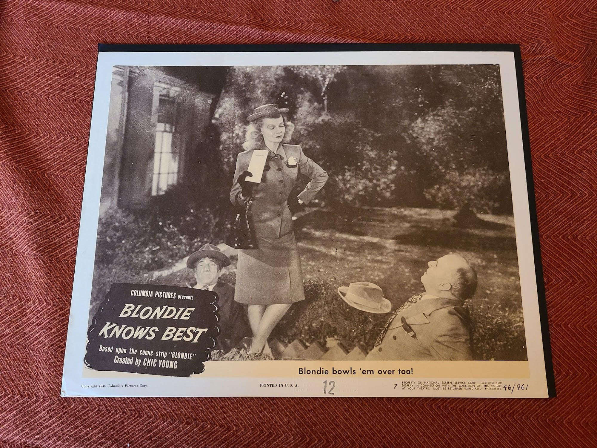 Blondie Knows Best 1946 General Lobby Cards