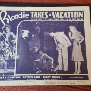 Blondie Takes A Vacation 1939 General Lobby Cards