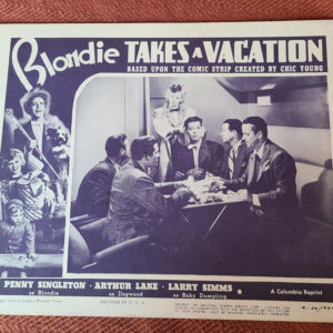 Blondie Takes A Vacation 1939 General Lobby Cards