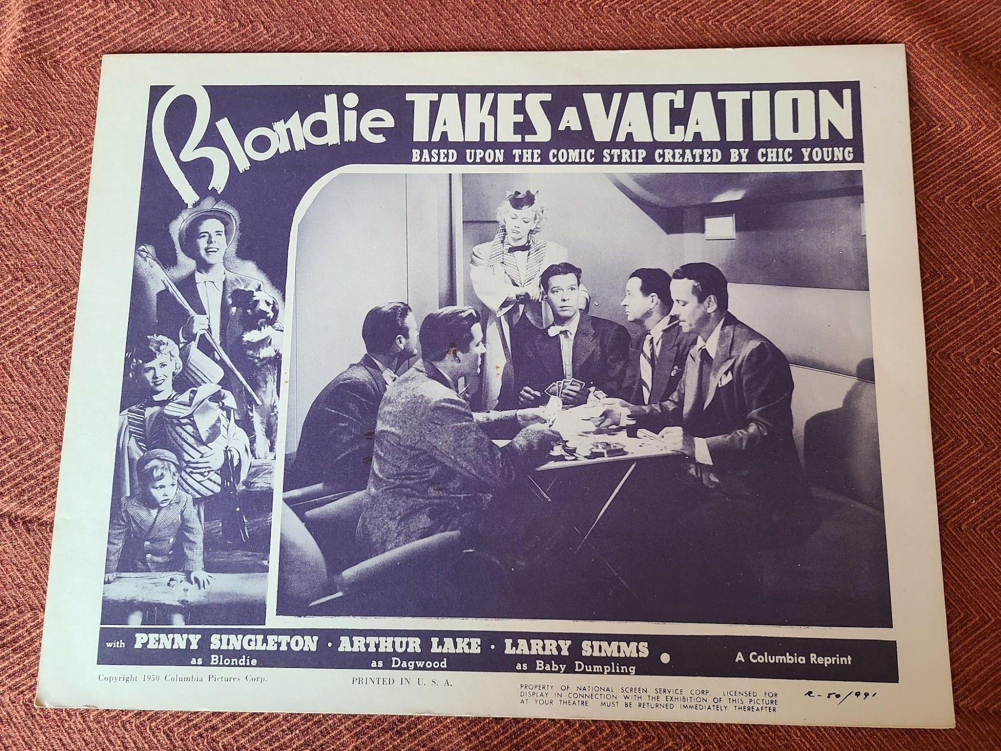 Blondie Takes A Vacation 1939 General Lobby Cards