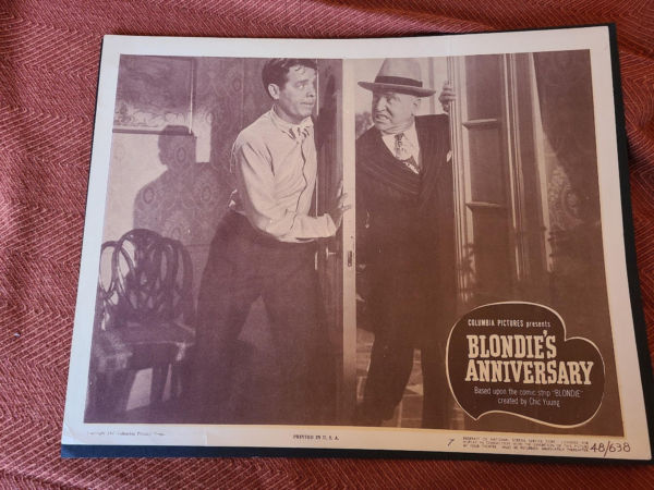 Blondie's Anniversary 1948 General Lobby Cards