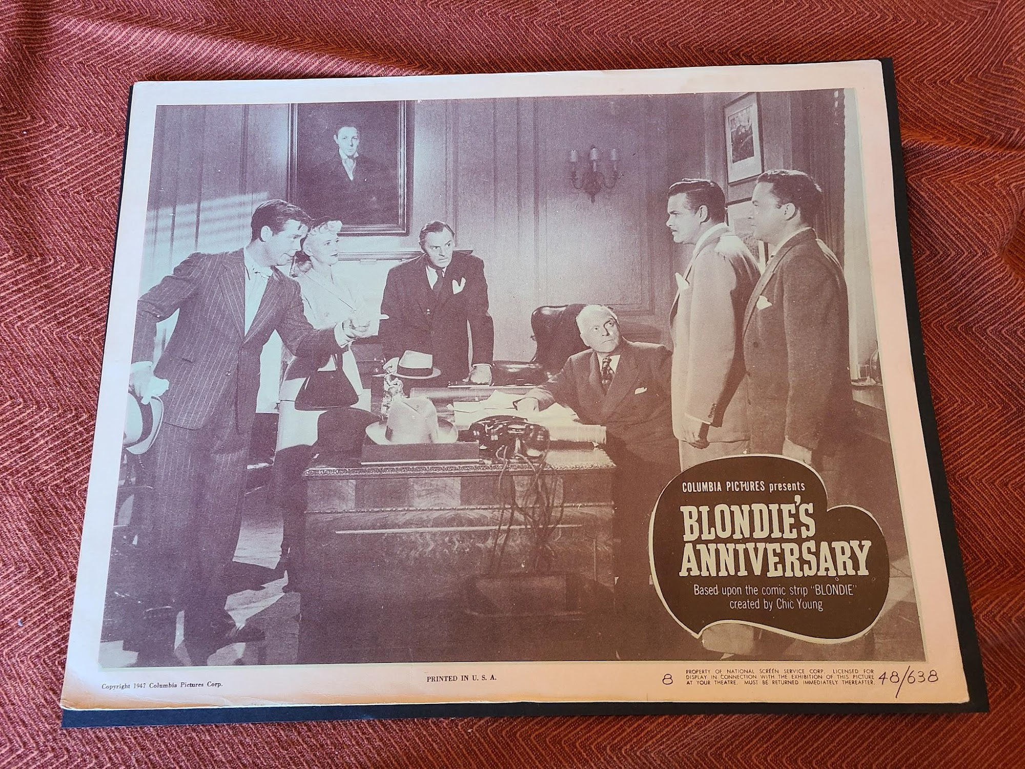 Blondie's Anniversary 1948 General Lobby Cards