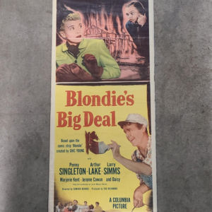 Blondie's Big Deal 1949 Inserts