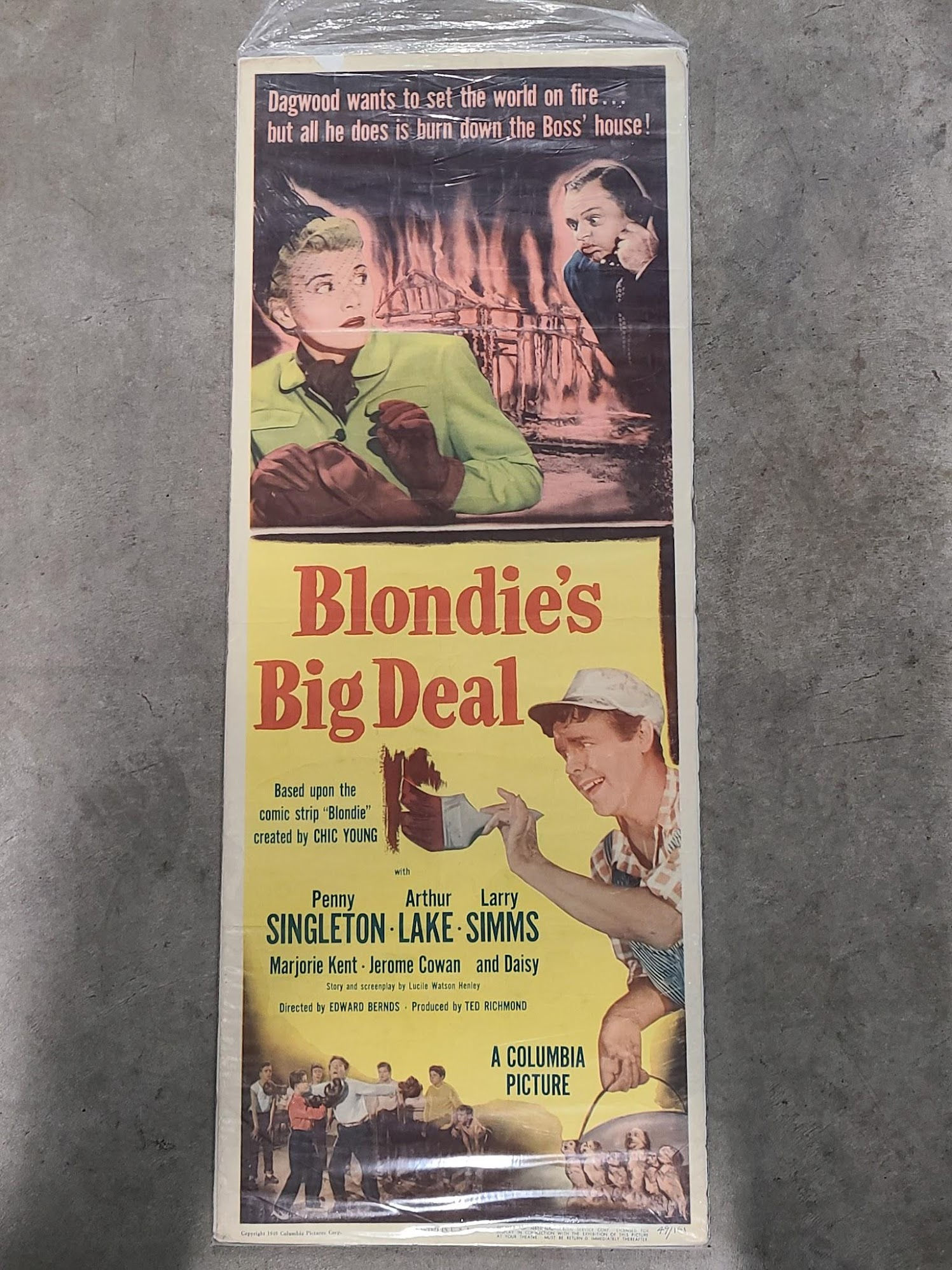 Blondie's Big Deal 1949 Inserts