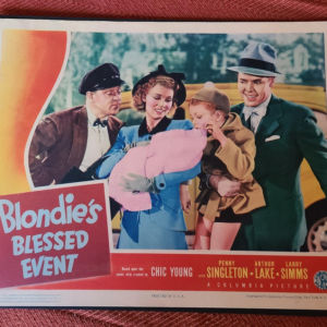 Blondie's Blessed Event 1942 General Lobby Cards