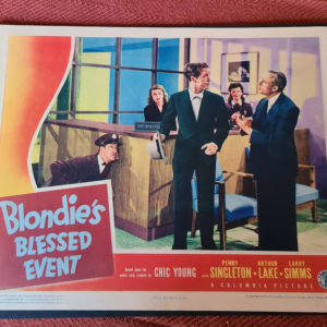 Blondie's Blessed Event 1942 General Lobby Cards