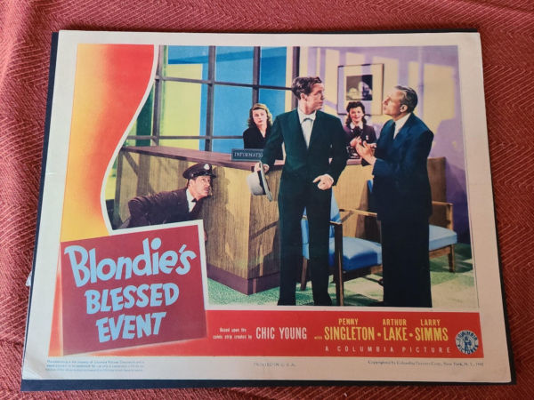 Blondie's Blessed Event 1942 General Lobby Cards