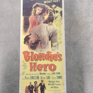 Blondie's Hero 1950 Inserts