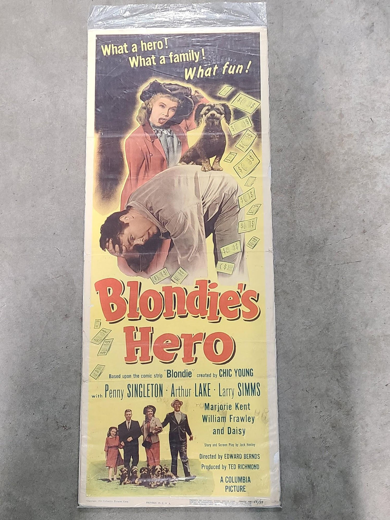 Blondie's Hero 1950 Inserts