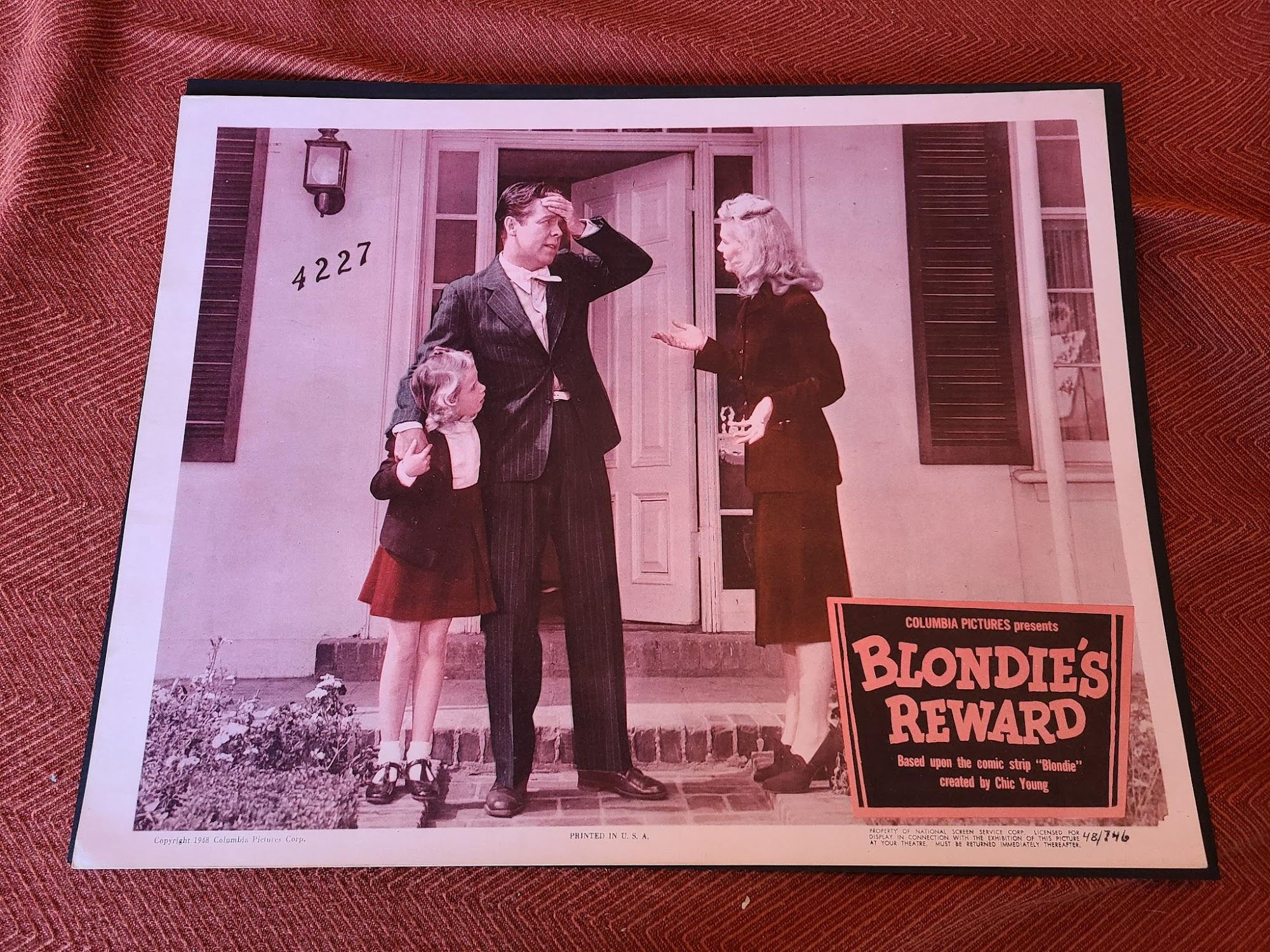 Blondie's Reward 1948 General Lobby Cards