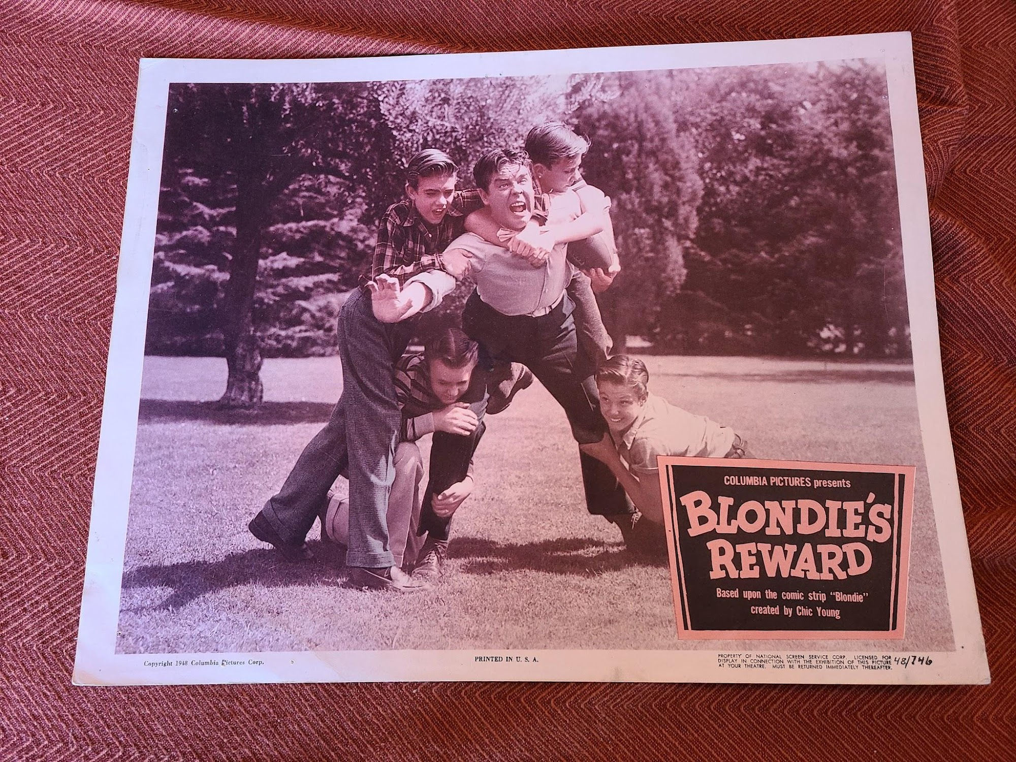 Blondie's Reward 1948 General Lobby Cards