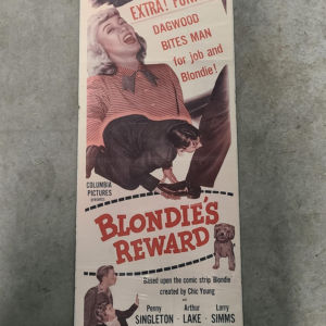 Blondie's Reward 1948 Inserts