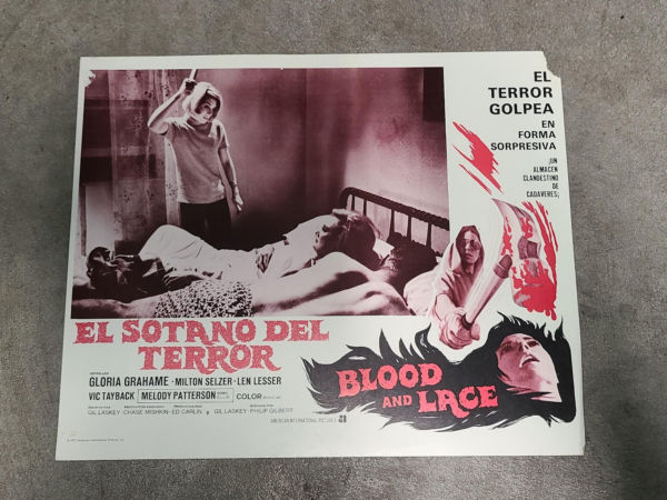 Blood And Lace 1971 Mexican Lobby Cards