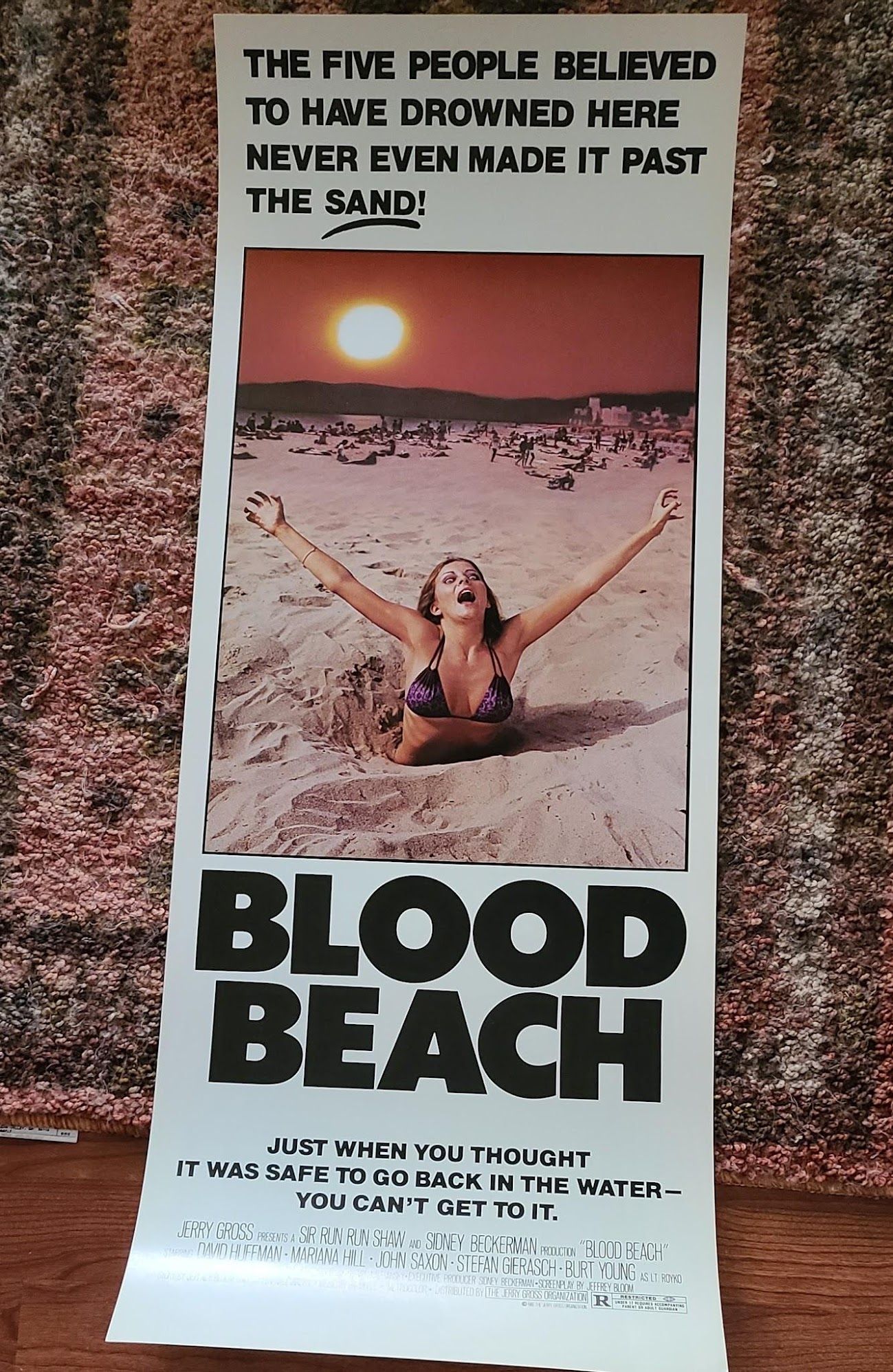 Blood Beach 1980 Inserts