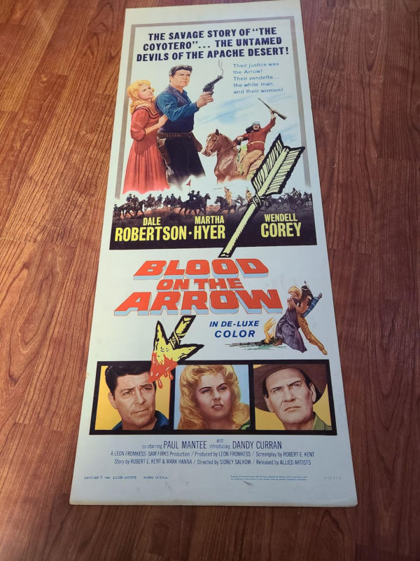 Blood On The Arrow 1964 Inserts