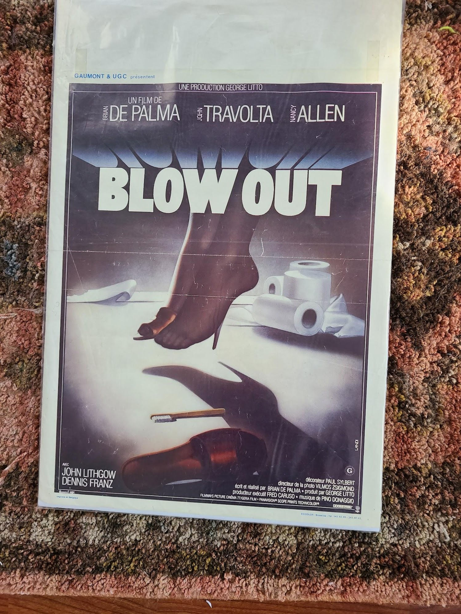 Blow Out 1981 Belgium