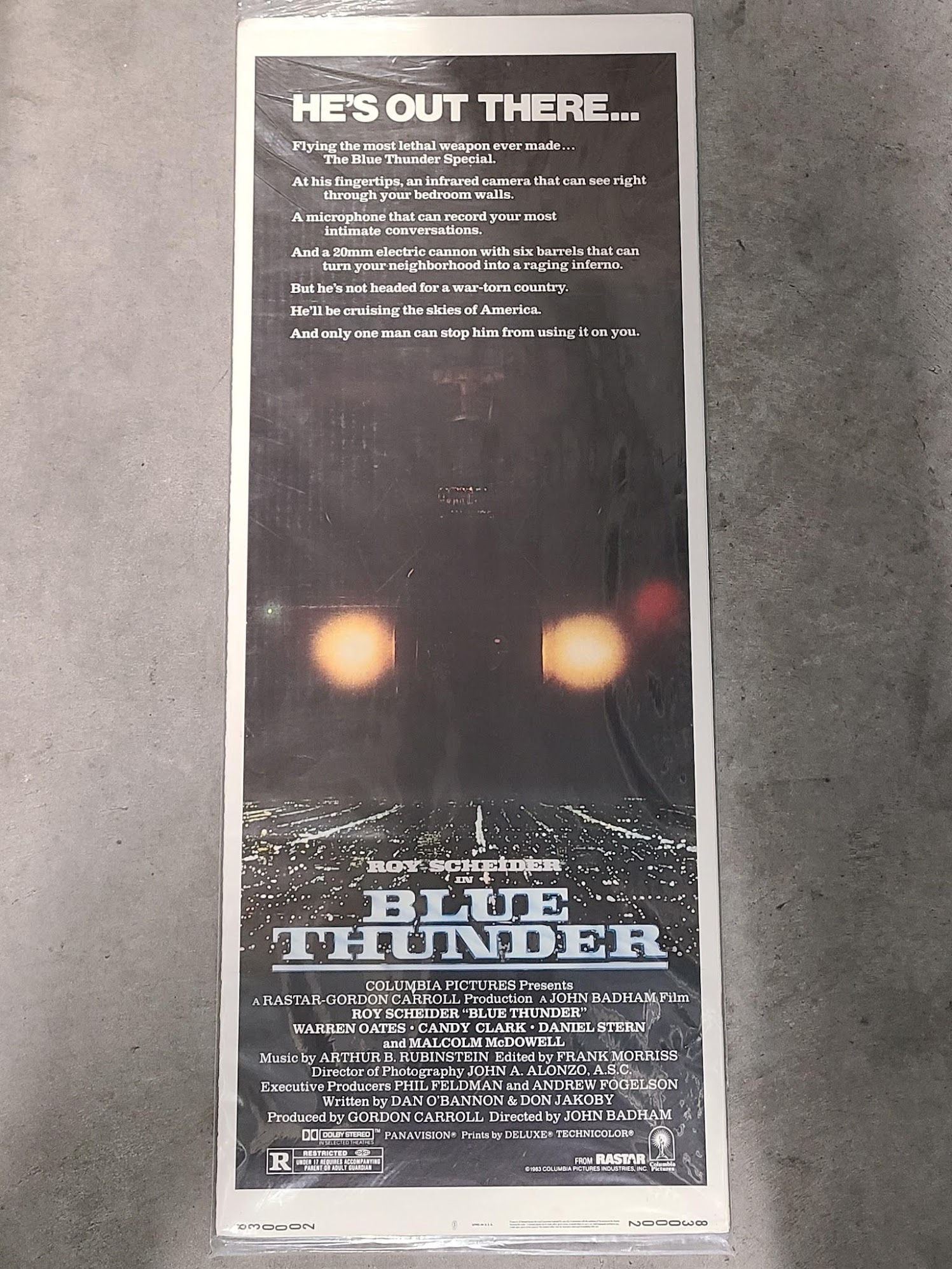 Blue Thunder 1983 Inserts