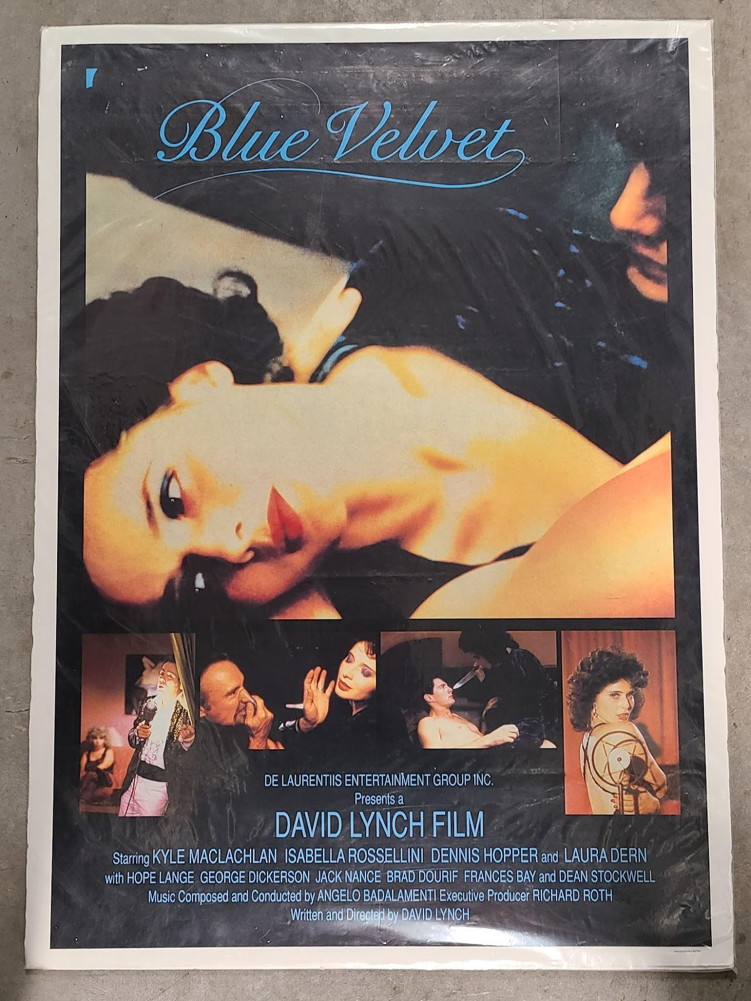Blue Velvet 1986 UK/US 30x40