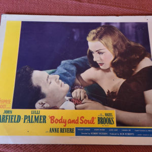 Body And Soul 1947 General Lobby Cards