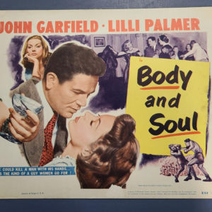 Body And Soul 1947 Title Cards
