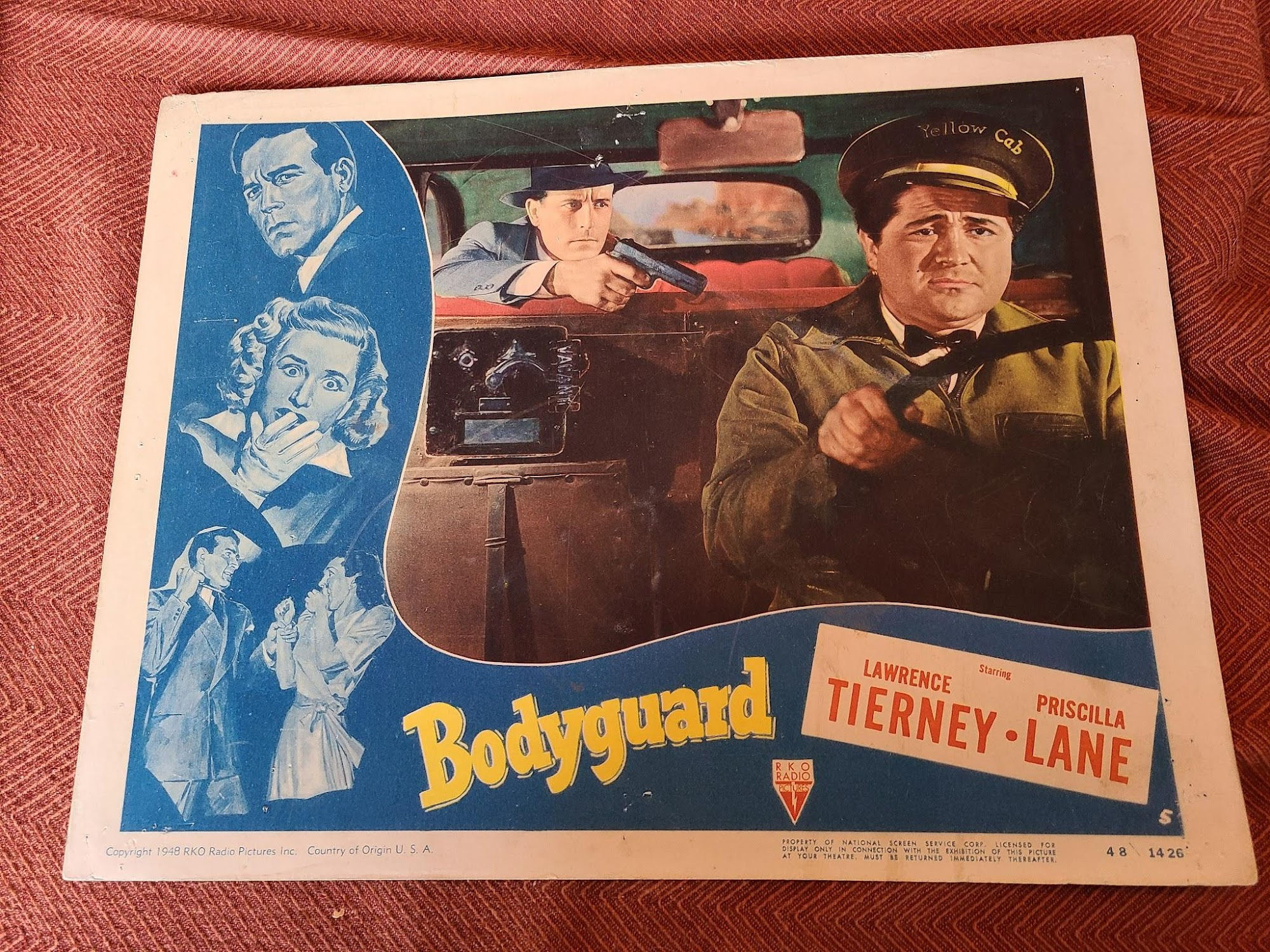 Bodyguard 1948 General Lobby Cards