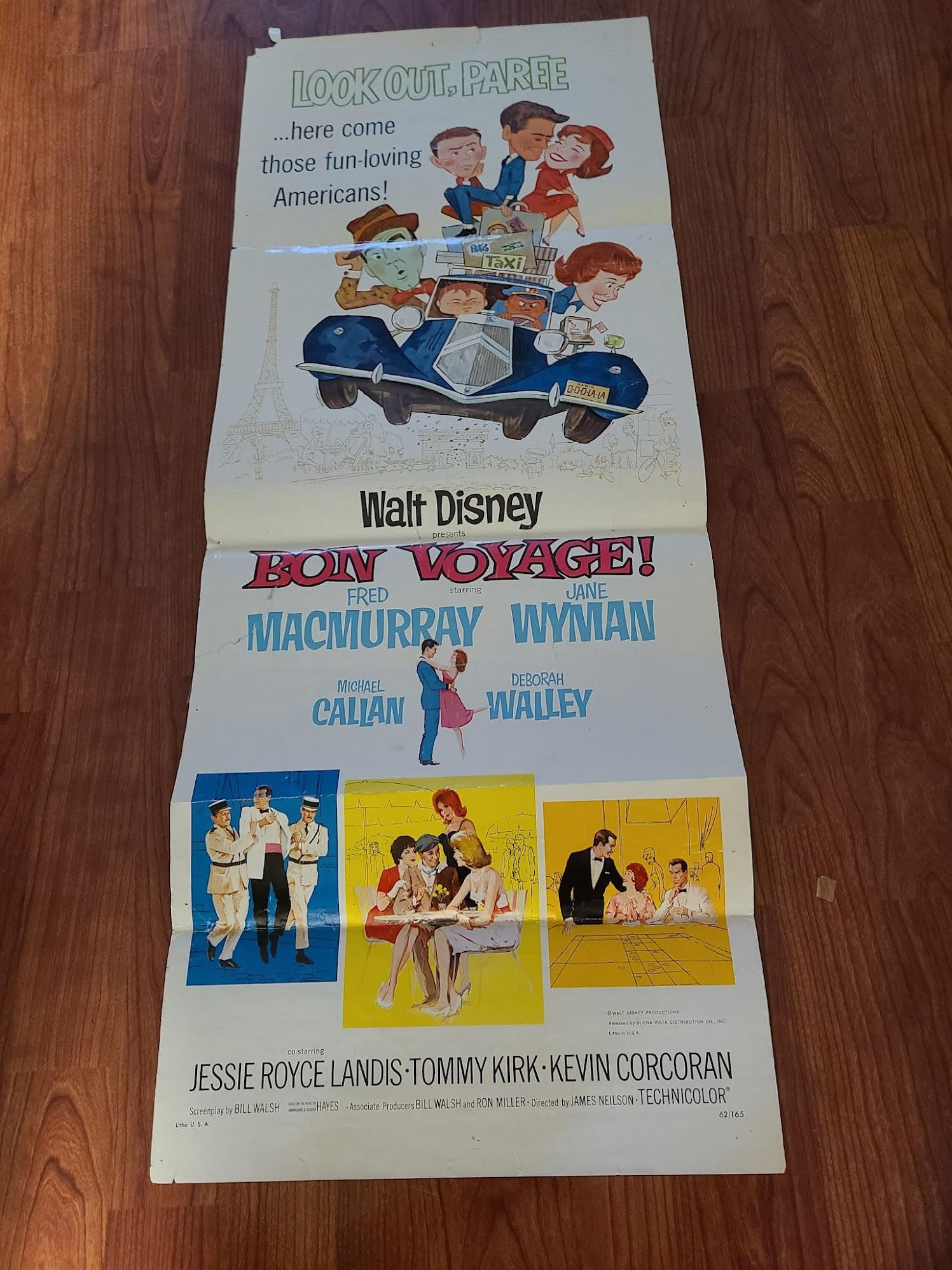 Bon Voyage 1962 Inserts