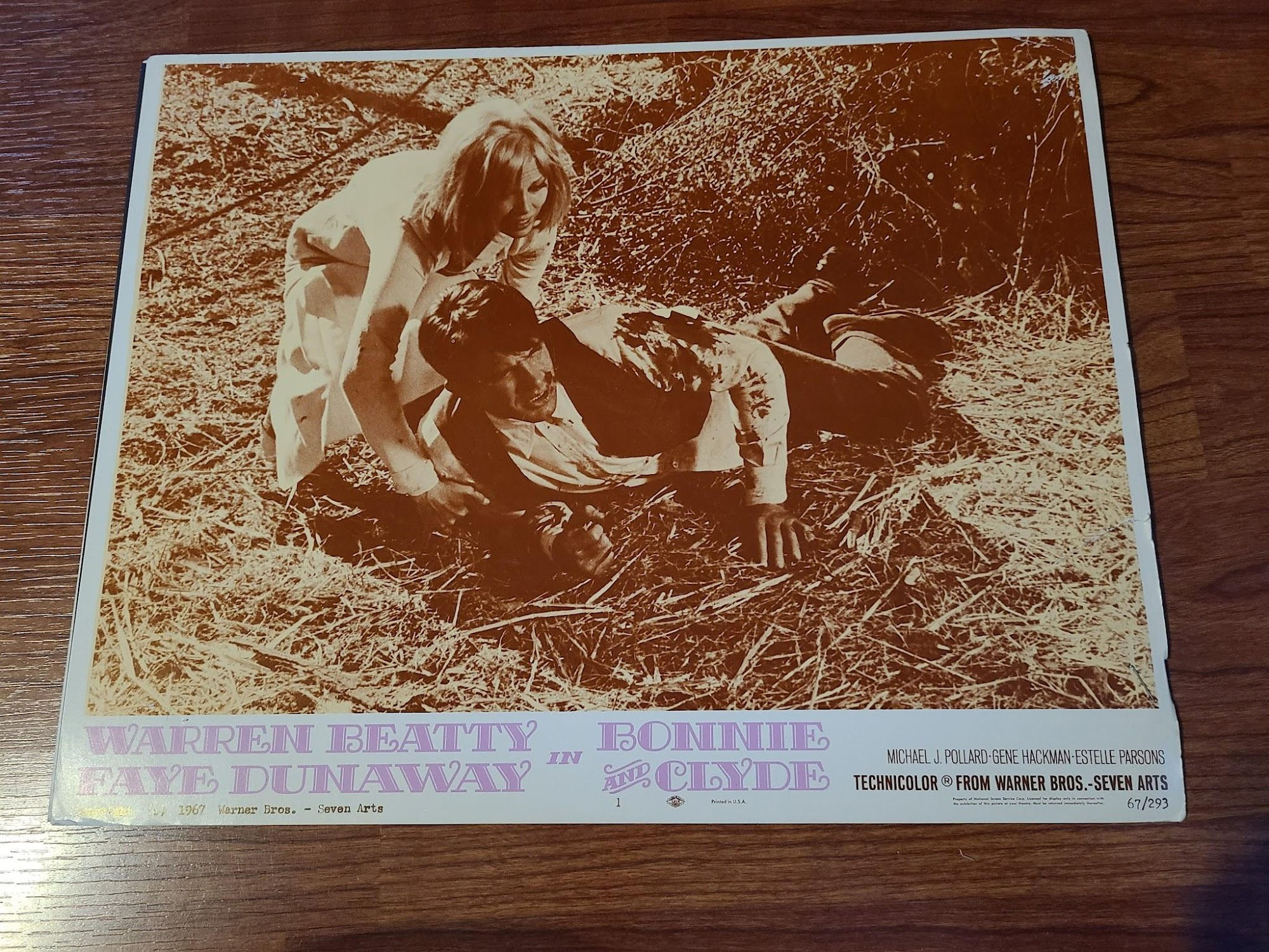 Bonnie And Clyde 1967 General Lobby Cards