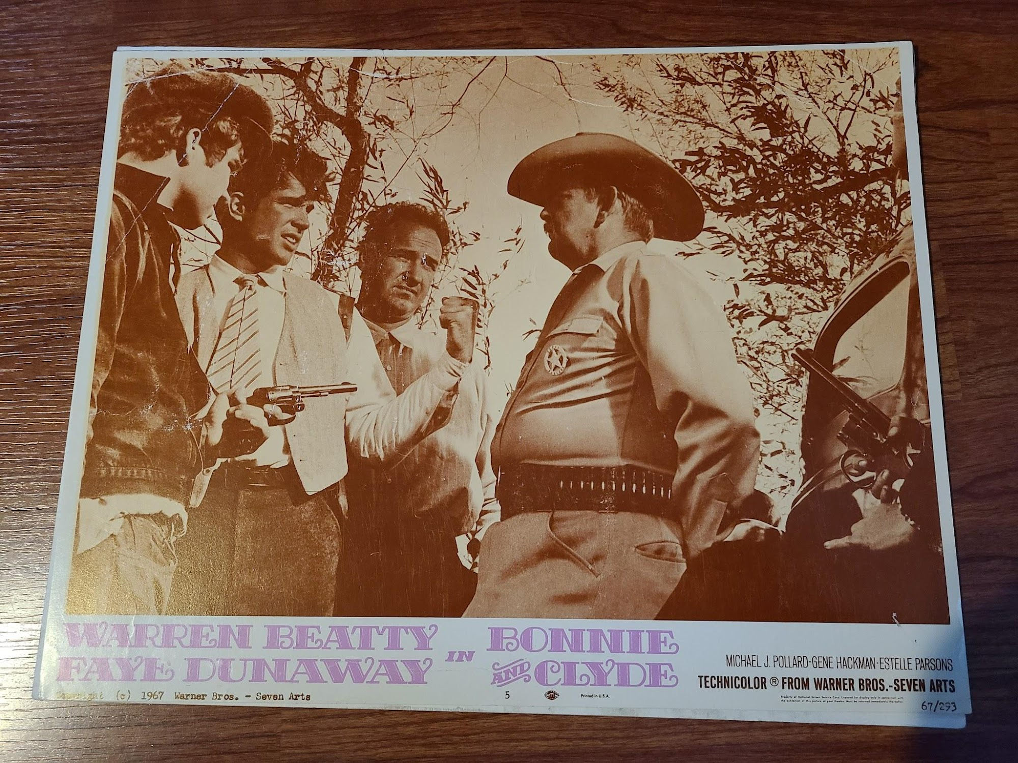 Bonnie And Clyde 1967 General Lobby Cards